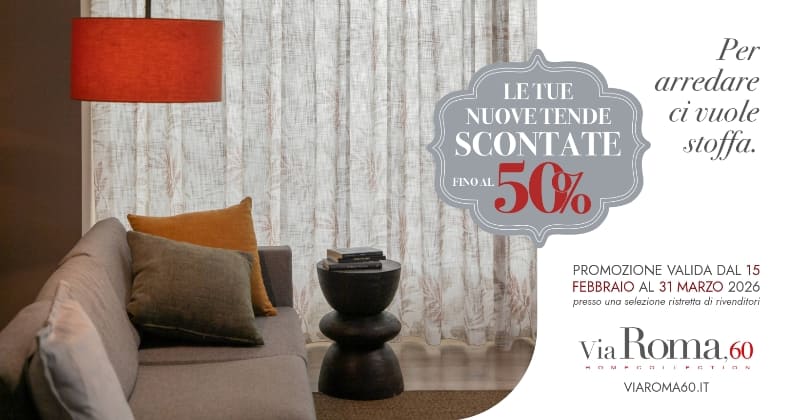 Promozione Tende Via Roma 60